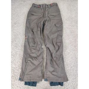 (V) Columbia Women pants ski snowboard winter waterproof onmi-tech brown sz S